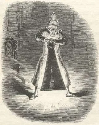 Scrooge dập tắt Vị Linh Hồn đầu tiên trong ba vị