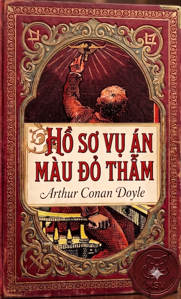 Bìa Hồ Sơ Vụ Án Màu Đỏ Thẫm