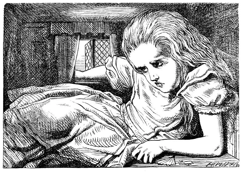 Alice-cramped-in-Rabbits-house