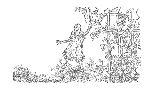 Pinocchio bị vướng chân vào bẫy
