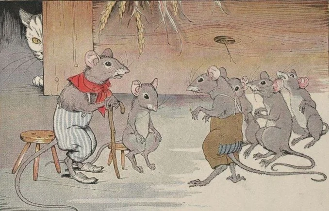 ĐEO CHUÔNG CHO MÈO