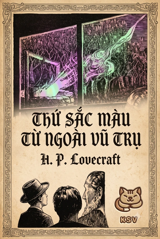 Bìa sách Thứ Sắc Màu Từ Ngoài Vũ Trụ