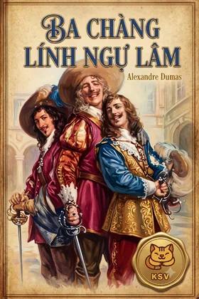 Bìa Ba Chàng Lính Ngự Lâm