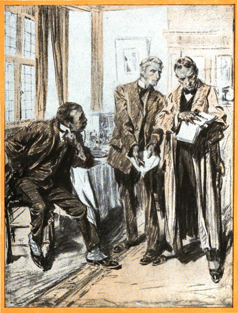 [Cái quái gì thế này, ngài Holmes? Ôi trời, đúng thật là ma thuật rồi! Nhân danh tất thảy những gì kỳ diệu trên đời, ngài moi những cái tên ấy ở đâu ra vậy?]
